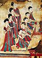 A Group of Tang Dynasty Musicians from the Tomb of Li Shou.