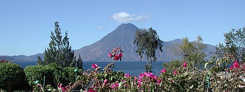 Hochland von Guatemala: der Vulkan San Pedro