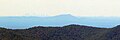 Atlanta and Sawnee Mountain viewed from Brasstown Bald