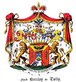 Coat of arms of the Barclay de Tollys