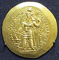 Gold coin from Bactria, Afghanistan, 4th century AD