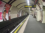 Southbound platform looking south