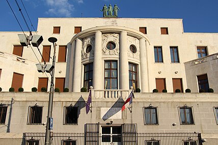 Embassy of France, Belgrade, Serbia, by Roger-Henri Expert with Josif Najman as assistant, designed in 1926, built in 1939[109][110]
