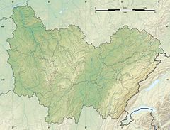 Vallière (river) is located in Bourgogne-Franche-Comté