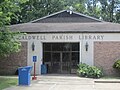The Caldwell Parish Library is located behind the courthouse in Columbia