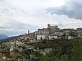 Capestrano, view of the village from west