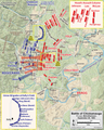 Longstreet's Left Wing assaults, mid-day September 20