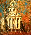 Frederick Childe Hassam, Church at Old Lyme [1905] (U. americana)