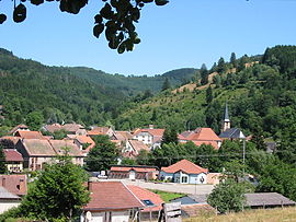 A general view of Colroy-la-Roche