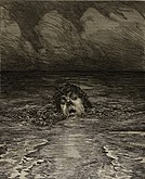 Downfall, from the series A Life, Opus VIII, no. 12 (1884), etching and drypoint, 27.6 × 22.8 cm, Art Institute of Chicago, Gift of Jack Daulton