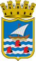 Image 35Coat of arms of the town of Almuñécar, granted by King Charles V in 1526, showing the turbaned heads of three Barbary pirates floating in the sea (from Barbary pirates)