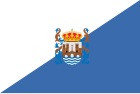 Flagge der Provinz Pontevedra