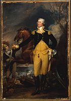 George Washington before the Battle of Trenton, by John Trumbull, c. 1792–94