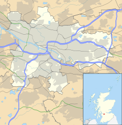 Cessnock is located in Glasgow council area