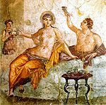 Fresko aus Herculaneum