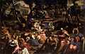 The Jews in the desert by Jacopo Tintoretto (in the presbytery)