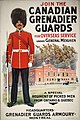 World War I recruitment poster for the Canadian Grenadier Guards.
