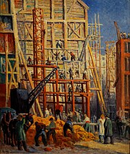 Le chantier, 1911