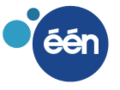 Eén's blue logo used during summer (2007-2008)