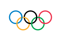 Die russischen Spieler traten wegen der Supendierung ihres NOKs unter der olympischen Flagge an.