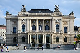 Zürich Opera House in Zürich, Switzerland