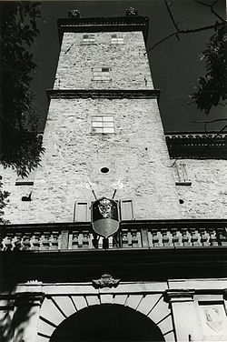 Castle of Montalbo in 1981.