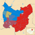 Redbridge 2014 results map