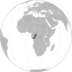 Location of Congo