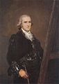 Portrait of Francisco Bayeu. Francisco Goya.