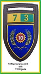 SADF 7 Division 10 Maintenance Unit Flash