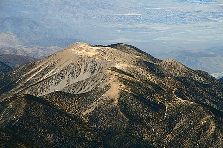 San Gorgonio Mountain is the highest summit of the San Bernardino Mountains and the third most topographically isolated California peak.
