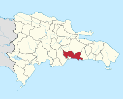 Location of the Santo Domingo Province