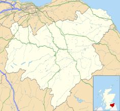 Mertoun House is located in Scottish Borders