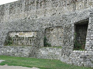 Singidunum Roman city remains at Fortress in Belgrade