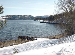View of the Tingvollfjorden