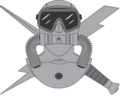Air Force Combat Diver Badges (Basic and supervisor)[14]