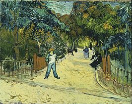 Vincent van Gogh, Entrance to the Public Park in Arles, 1888