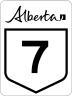 Highway 7 marker