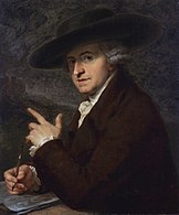 Antonio Zucchi [Kauffmann's husband] (1781), oil on canvas, 76 x 63 cm., private collection