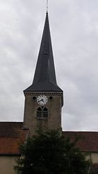 The church in Champagne-sur-Vingeanne