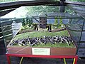 Model of the original fortifications