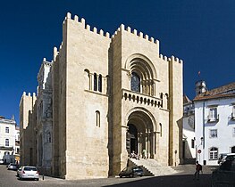 Fortified Old Cathedral of Coimbra, Portugal