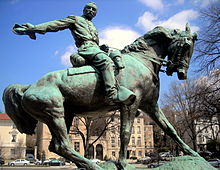 Equestrian statue of Philip Sheridan