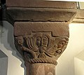 Norman capital with three faces
