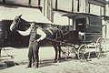 Horse drawn delivery wagon for LaSalle and Koch
