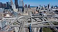 Image 16Aerial photo of the Jane Byrne Interchange (2022) after reconstruction, initially opened in the 1960s (from Chicago)