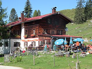Kaindlhütte im Kaisergebirge/Tirol