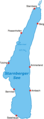 Karte des Starnberger Sees