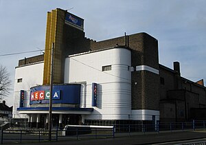 Front view of the Odeon