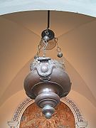 The original lamp seen by Galileo